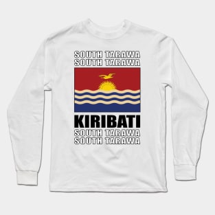 Flag of Kiribati Long Sleeve T-Shirt